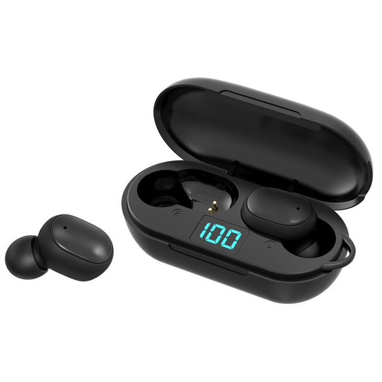 H6 TWS Bluetooth 5.0 Wireless Bluetooth Earphone with Digital Display & Charging Box, Support for Siri & HD Calls - TWS Earphone by PMC Jewellery | Online Shopping South Africa | PMC Jewellery