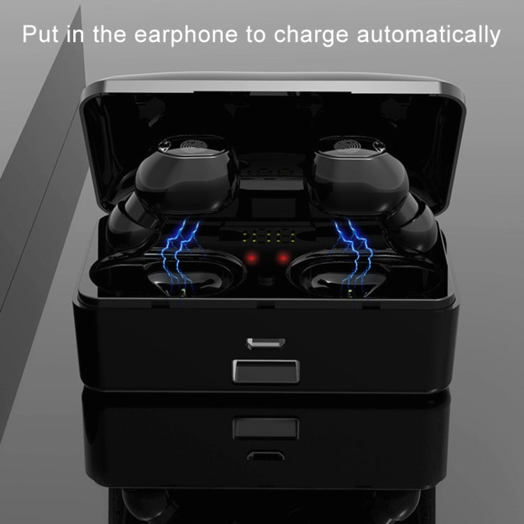 G10 TWS Bluetooth 5.0 Wireless Bluetooth Earphone with Charging Box, Support Digital Display & HD Call & Power Bank(White) - TWS Earphone by PMC TechLife | Online Shopping South Africa | PMC TechLife