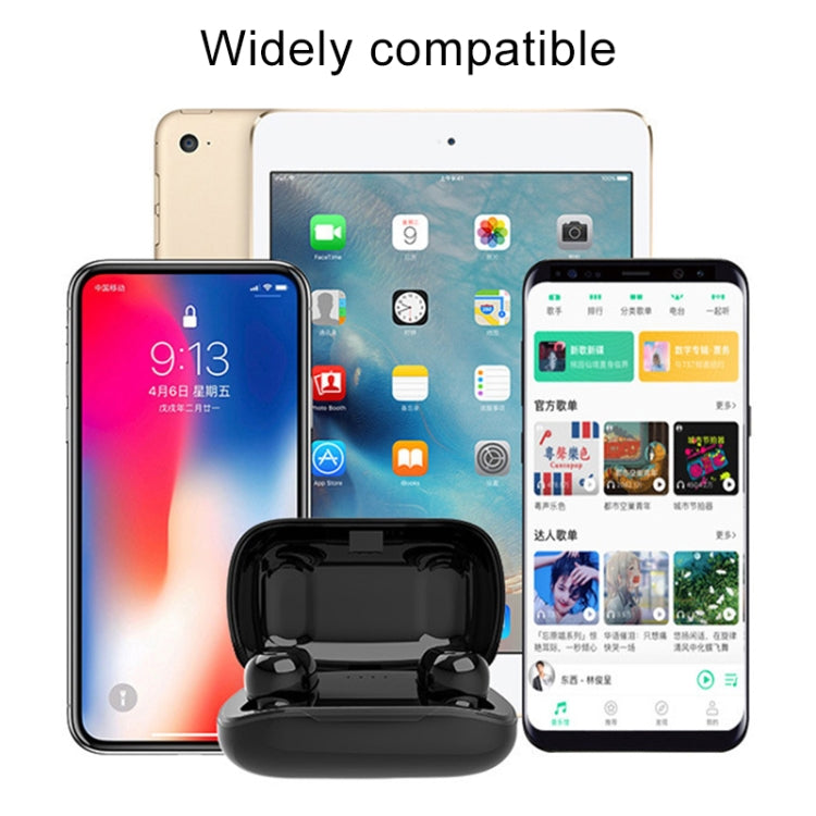 G10 TWS Bluetooth 5.0 Wireless Bluetooth Earphone with Charging Box, Support Digital Display & HD Call & Power Bank(White) - TWS Earphone by PMC TechLife | Online Shopping South Africa | PMC TechLife