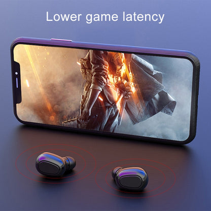 L-21 9D Sound Effects Bluetooth 5.0 Touch Wireless Bluetooth Earphone with Charging Box, Support HD Call (White) - Bluetooth Earphone by PMC Jewellery | Online Shopping South Africa | PMC Jewellery