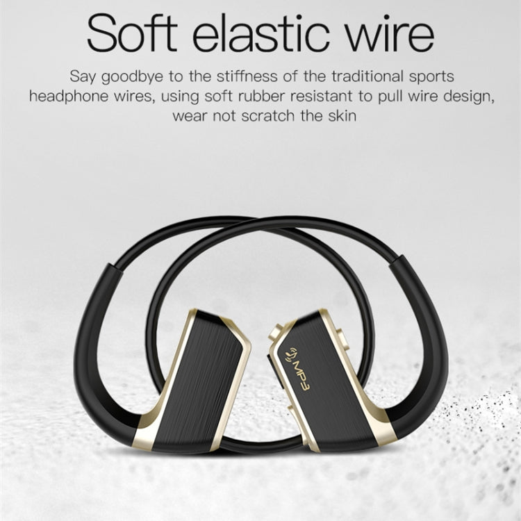 J2 Bluetooth 4.2 Binaural Hanging Type Wireless Sports Bluetooth Earphone, Built-in Memory (Red) - Bluetooth Earphone by PMC TechLife | Online Shopping South Africa | PMC TechLife