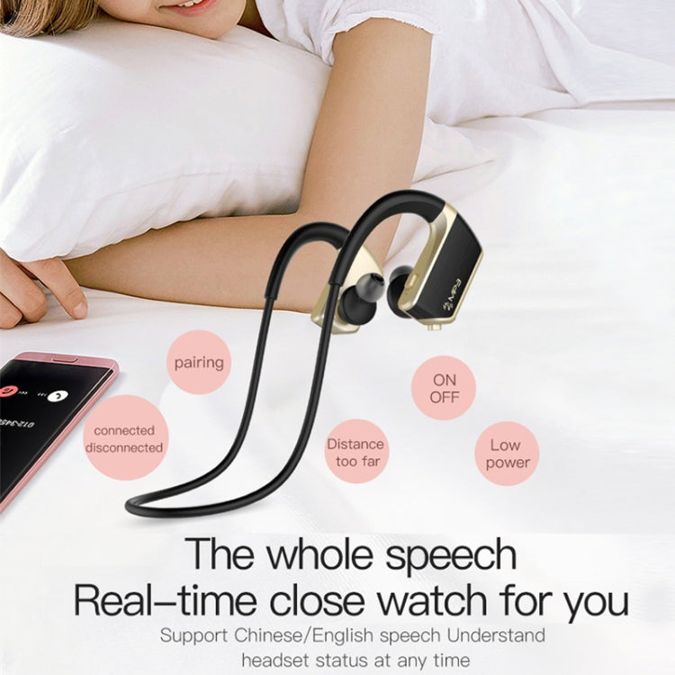 J2 Bluetooth 4.2 Binaural Hanging Type Wireless Sports Bluetooth Earphone, Built-in Memory (Red) - Bluetooth Earphone by PMC TechLife | Online Shopping South Africa | PMC TechLife
