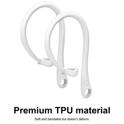 For AirPods 1 / 2 / Pro Anti-lost Silicone Earphone Ear-hook(Clear White) - Anti-lost & Holder by PMC Jewellery | Online Shopping South Africa | PMC Jewellery