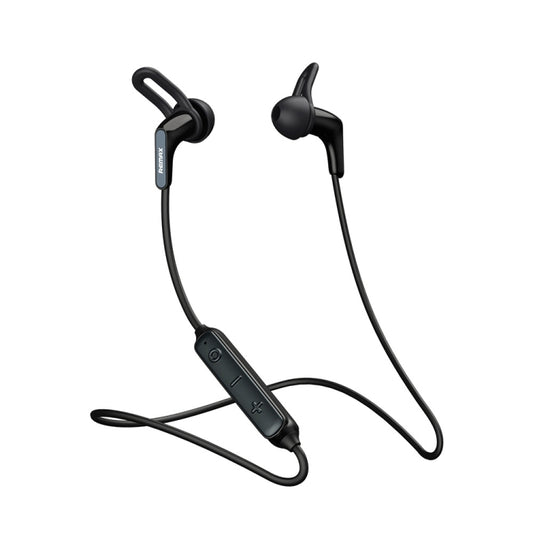 REMAX RB-S27 Sports Music Bluetooth V5.0 Wireless Earphone, Support Hands-free (Black) - Neck-mounted Earphone by REMAX | Online Shopping South Africa | PMC Jewellery