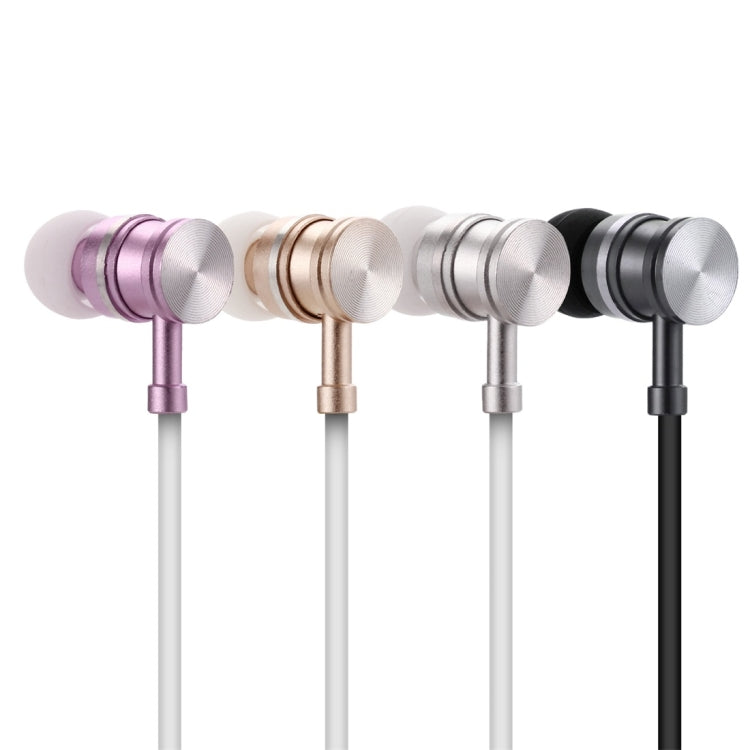 F3 Bluetooth 4.2 Hanging Neck Design Bluetooth Headset, Support Music Play & Switching & Volume Control & Answer(Gold) - Neck-mounted Earphone by PMC TechLife | Online Shopping South Africa | PMC TechLife