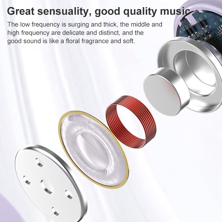 Mijiaer TN22 Bluetooth 5.1 True Wireless Stereo Bluetooth Earphone(Blue) - TWS Earphone by PMC TechLife | Online Shopping South Africa | PMC TechLife