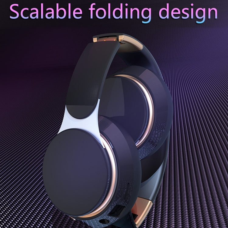 07S Folding Sports Computer Games Wireless Bluetooth V5.0 Headset with Mic (White) - Headset & Headphone by PMC TechLife | Online Shopping South Africa | PMC TechLife
