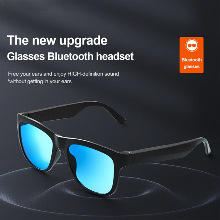 Lenovo C8 Bluetooth Sunglasses Wireless Headset Polarized Lens For Outdoor Sports (Black) - Bluetooth Earphone by Lenovo | Online Shopping South Africa | PMC Jewellery