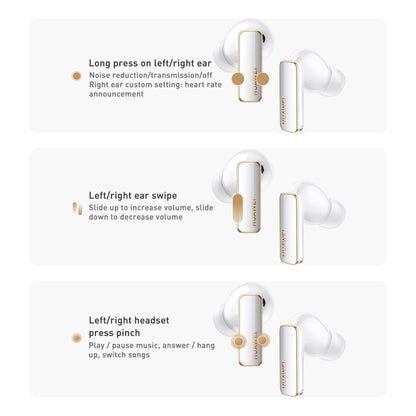 HUAWEI FreeBuds Pro 2 + TWS Extrasensory Perception Wireless Earphone Support Heart Rate & Body Temperature Monitoring(White) - Bluetooth Earphone by Huawei | Online Shopping South Africa | PMC Jewellery