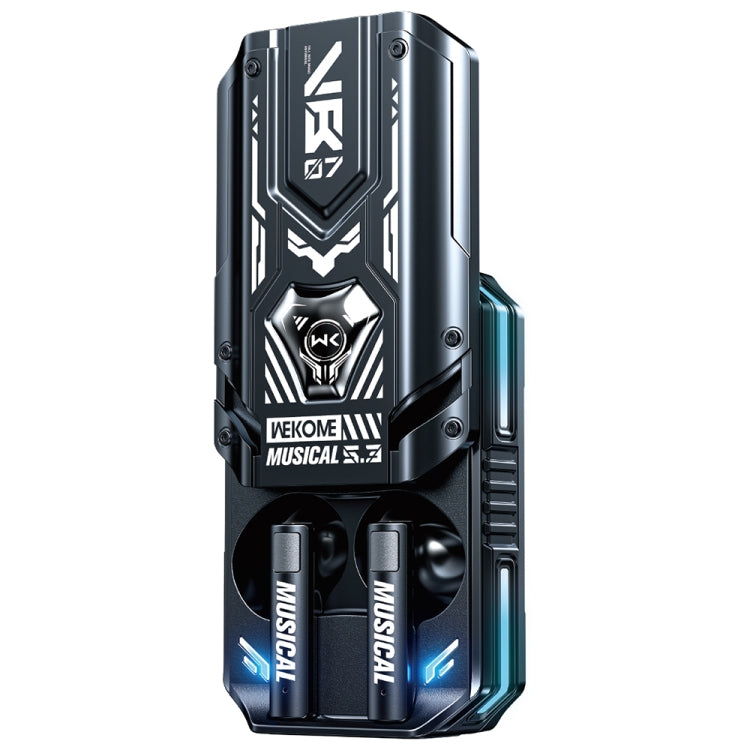 WEKOME VB07 Mecha Series Blade Wireless Bluetooth Earphone (Black) - free shipping - PMC TechLife - Order now!