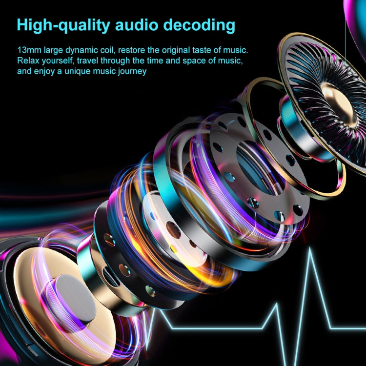 WEKOME VB07 Mecha Series Blade Wireless Bluetooth Earphone (Black) - free shipping - PMC TechLife - Order now!