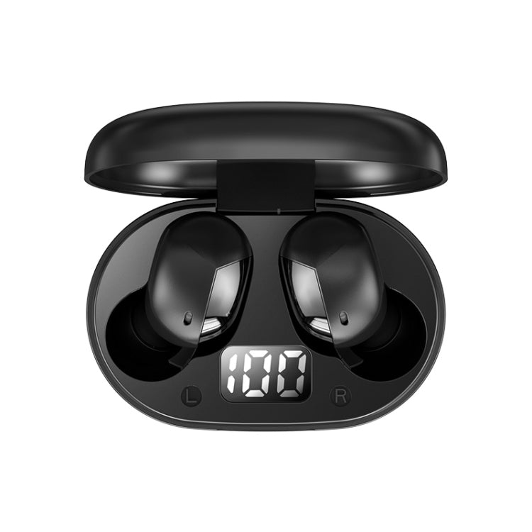 ROCK EB62 TWS Mini Bluetooth Earphone with Magnetic Charging Box, Support LED Power Digital Display & Call - Bluetooth Earphone by ROCK | Online Shopping South Africa | PMC Jewellery