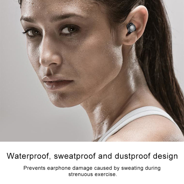 Drawer Type S2 Ear-in TWS Bluetooth V5.0 Wireless Earphones(Grey) - TWS Earphone by PMC TechLife | Online Shopping South Africa | PMC TechLife