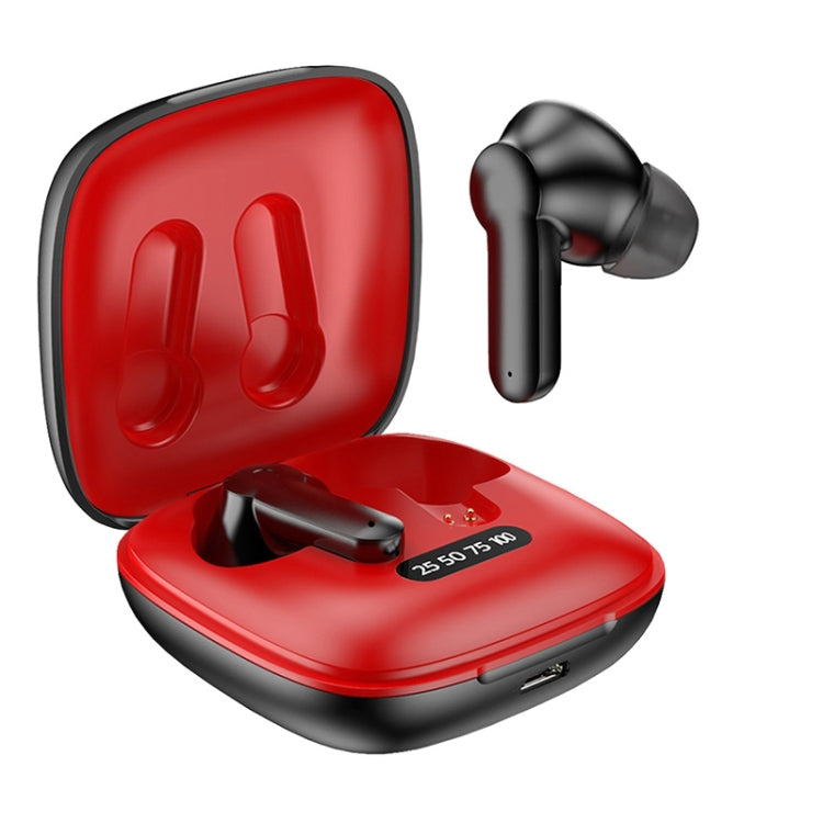 XG31 Bluetooth 5.0 IPX6 Waterproof  Wireless Bluetooth Earphone with Charging Box (Red) - Bluetooth Earphone by PMC Jewellery | Online Shopping South Africa | PMC Jewellery