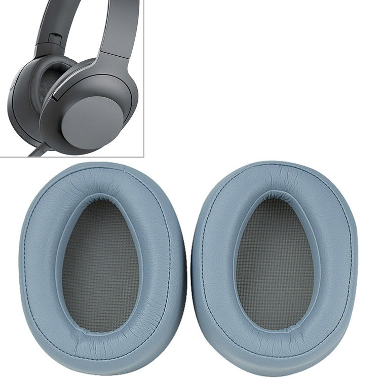 1 Pair Sponge Headphone Protective Case for Sony  MDR 100AAP (Blue) - Earmuff & Pad by PMC Jewellery | Online Shopping South Africa | PMC Jewellery