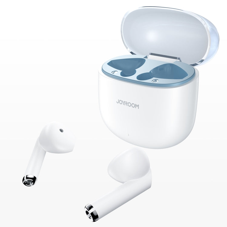 JOYROOM JR-PB2 Jpods Series TWS Half In-ear Bluetooth Wireless Earphone(White) - TWS Earphone by JOYROOM | Online Shopping South Africa | PMC Jewellery