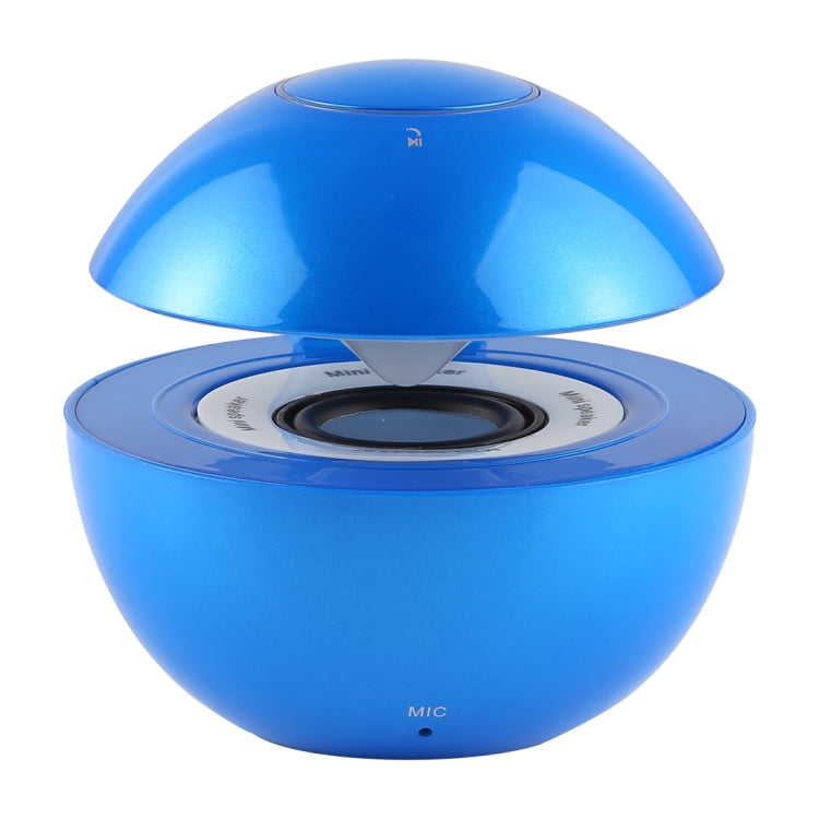 BT-118 Mini Wireless Bluetooth Speaker with Breathing Light, Support Hands-free / TF Card / AUX(Blue) - Mini Speaker by PMC Jewellery | Online Shopping South Africa | PMC Jewellery