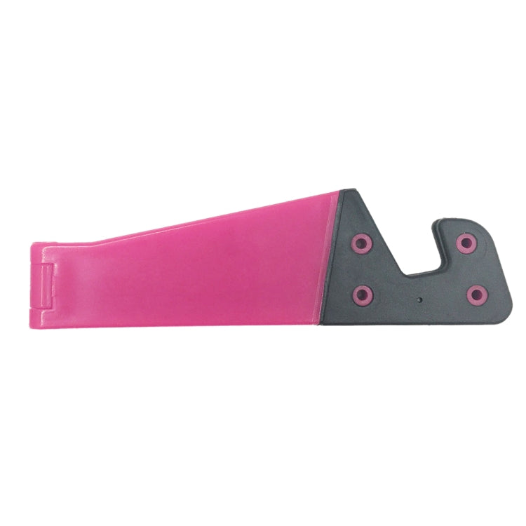 V Shape Universal Mobile Phone Tablet Bracket Holder (Pink) - Desktop Holder by PMC TechLife | Online Shopping South Africa | PMC TechLife