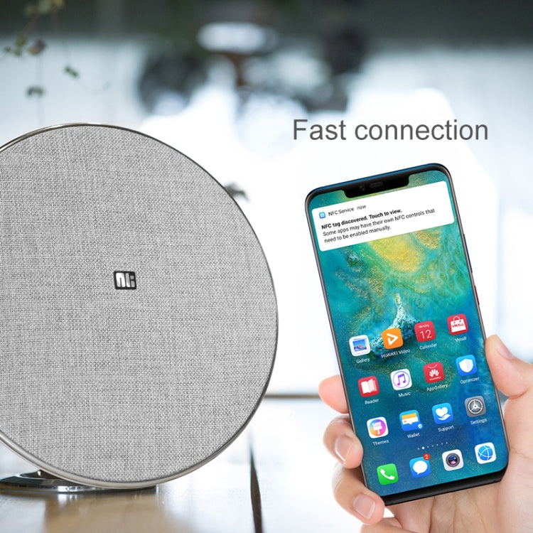 NILLKIN MC5 Pro 36W TWS Speaker Shape Wireless Bluetooth Speaker, Support Game / Music Mode & AUX Audio & NFC Pairing, US Plug(White) - free shipping - PMC TechLife - Order now!