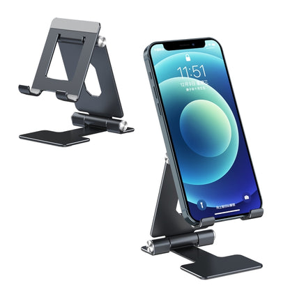 R-JUST SJ13 I-Shape Folding Portable Aluminum Alloy Mobile Phone Holder - Desktop Holder by R-JUST | Online Shopping South Africa | PMC Jewellery