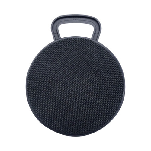 A01L Cloth Texture Round Portable Mini Bluetooth Speaker, Support Hands-free Call & TF Card(Black) - Mini Speaker by PMC Jewellery | Online Shopping South Africa | PMC Jewellery