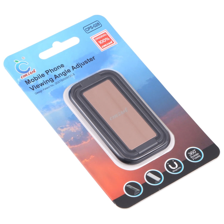 cmzwt CPS-028 Adjustable Folding Magnetic Mobile Phone Desktop Holder Bracket(Rose Gold) - Desktop Holder by PMC TechLife | Online Shopping South Africa | PMC TechLife