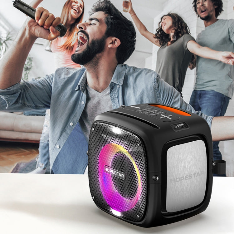 HOPESTAR Party One RGB Lighting Wireless Bluetooth Speaker (Black) - free shipping - PMC TechLife - Order now!