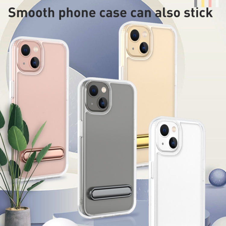 Integrated Mobile Phone Folding Holder (Black) - Hand-Sticking Bracket by PMC TechLife | Online Shopping South Africa | PMC TechLife
