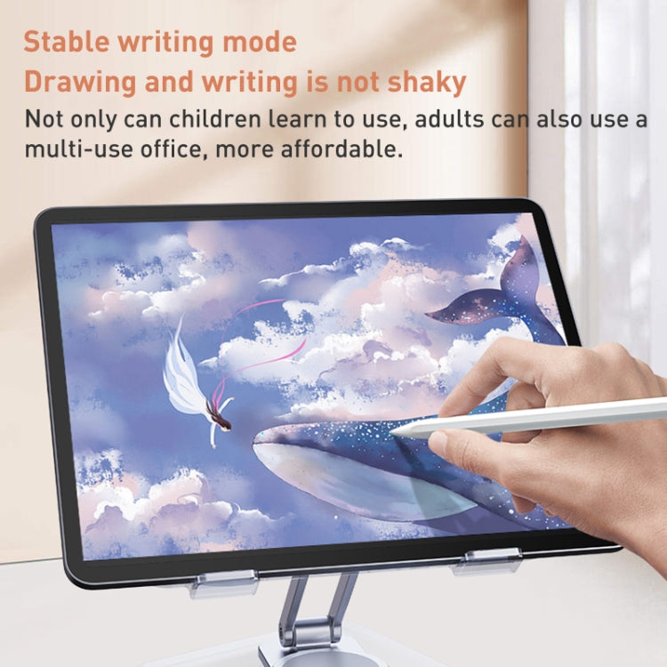 R-JUST T632 Acrylic 360 Degree Rotating Desktop Tablet Stand (Transparent) - free shipping - PMC TechLife - Order now!