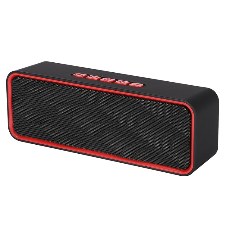 SC211 Pro Outdoor Multi-function Card Wireless Bluetooth Speaker Upgraded Version(Red) - Desktop Speaker by PMC TechLife | Online Shopping South Africa | PMC TechLife