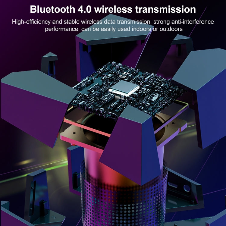 Qone 2 Cube Mini Portable Card Wireless Bluetooth Speaker(Blue) - Mini Speaker by PMC TechLife | Online Shopping South Africa | PMC TechLife