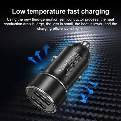 WK WP-C46 Staroad Series Vieyie 15W Dual-USB Car Charger (Grey) - Car Charger by WK | Online Shopping South Africa | PMC Jewellery