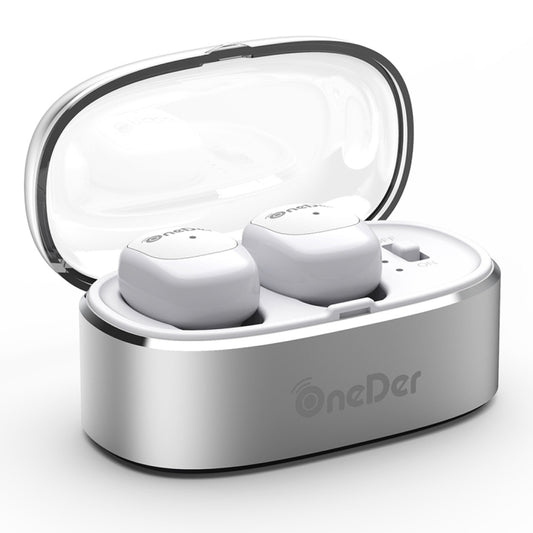 Oneder W11 True TWS Wireless Bluetooth Earphones Earbuds Stereo Headset(White) - TWS Earphone by OneDer | Online Shopping South Africa | PMC Jewellery | Buy Now Pay Later Mobicred