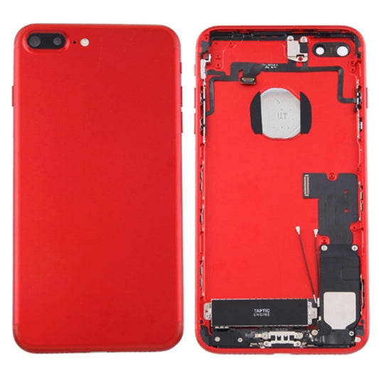 for iPhone 7 Plus Battery Back Cover Assembly with Card Tray(Red) - Back Cover by PMC Jewellery | Online Shopping South Africa | PMC Jewellery