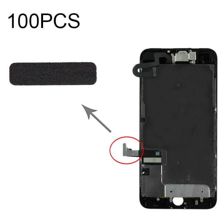 100 PCS Touch Flex Cable Cotton Pads for iPhone 7 Plus - Others by PMC TechLife | Online Shopping South Africa | PMC TechLife