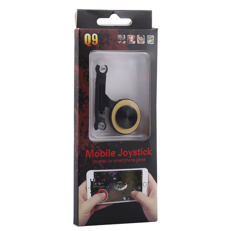 Q9 Direct Mobile Games Joystick Artifact Hand Travel Button Sucker for iPhone, Android Phone, Tablet(Gold) - Handle Shooter by PMC TechLife | Online Shopping South Africa | PMC TechLife