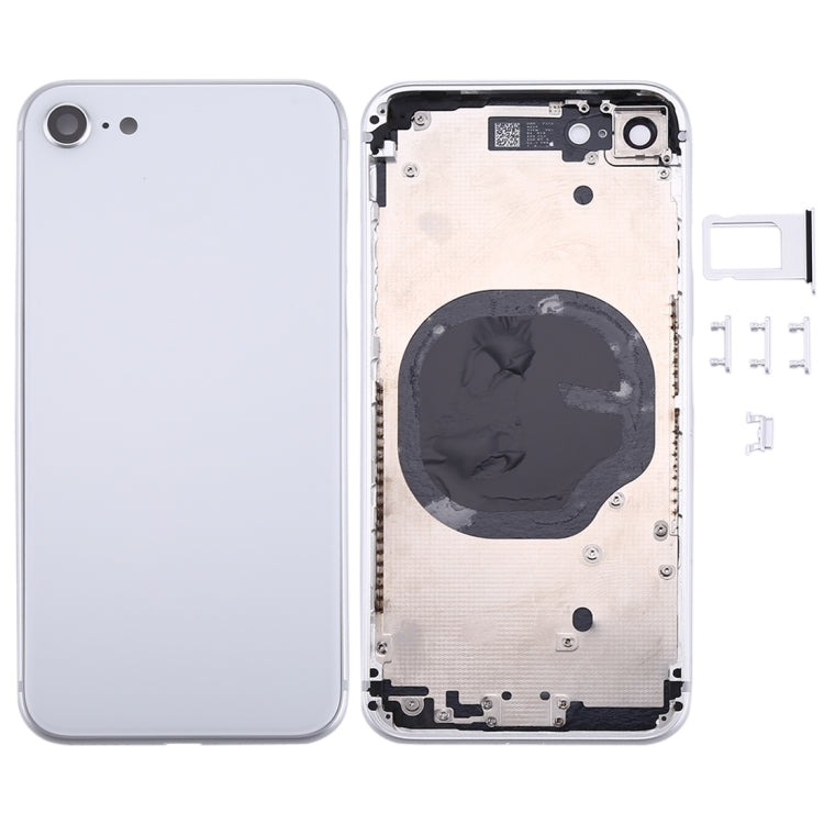 Back Housing Cover for iPhone 8(Silver) - Back Cover by PMC TechLife | Online Shopping South Africa | PMC TechLife
