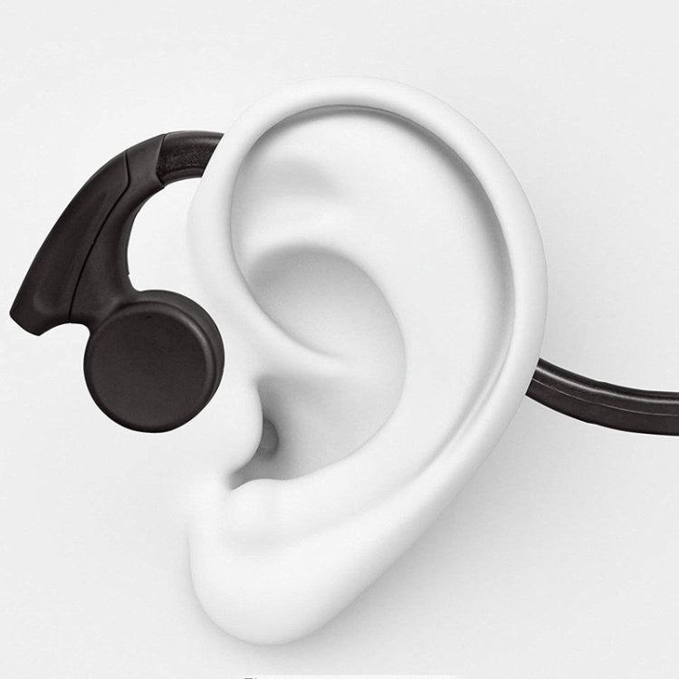 Rear Hanging Wire-Controlled Bone Conduction Outdoor Sports Headphone(Black) - free shipping - PMC TechLife - Order now!