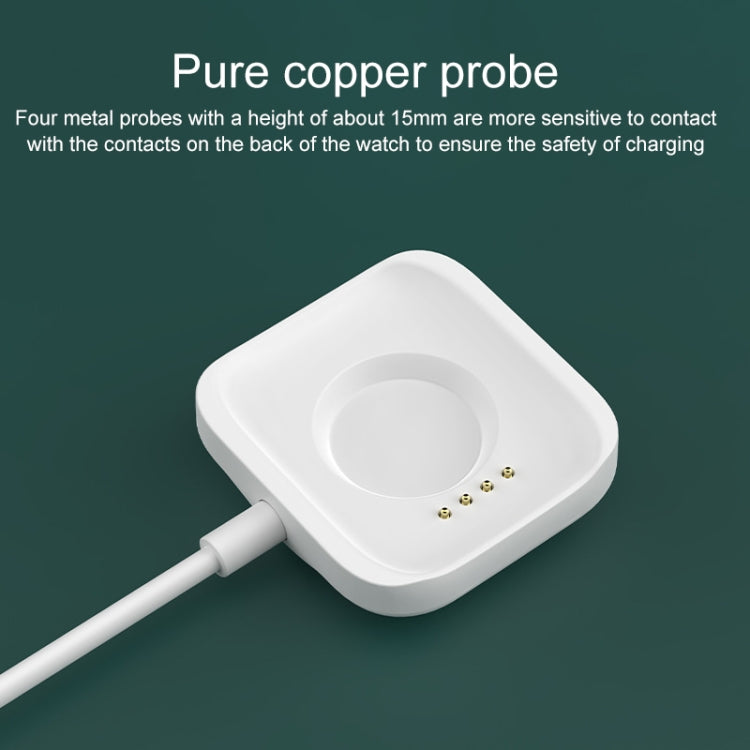 For OPPO Watch 41mm Smart Watch Magnetic Charger Charging Base(White) -  by PMC TechLife | Online Shopping South Africa | PMC TechLife | Buy Now Pay Later Mobicred