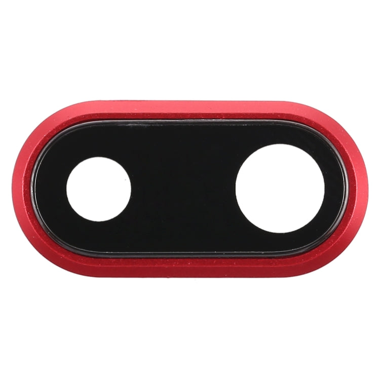 Back Camera Bezel with Lens Cover for iPhone 8 Plus (Red) - Camera Series by PMC TechLife | Online Shopping South Africa | PMC TechLife