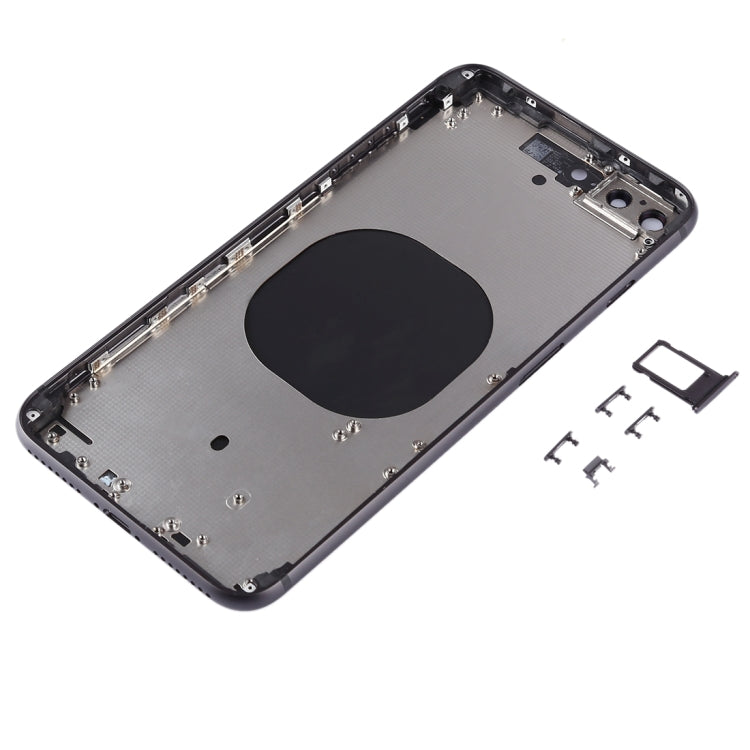 Back Housing Cover for iPhone 8 Plus(Black) - Back Cover by PMC TechLife | Online Shopping South Africa | PMC TechLife