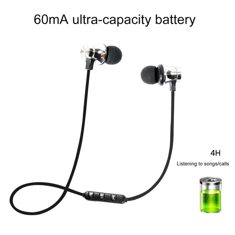 XT11 Magnetic In-Ear Wireless Bluetooth V4.2 Earphones(Tarnish) - Neck-mounted Earphone by PMC TechLife | Online Shopping South Africa | PMC TechLife