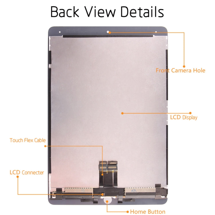 OEM LCD Screen for iPad Pro 10.5 inch A1709 A1701 with Digitizer Full Assembly (White) - 10.5 inch by PMC Jewellery | Online Shopping South Africa | PMC Jewellery