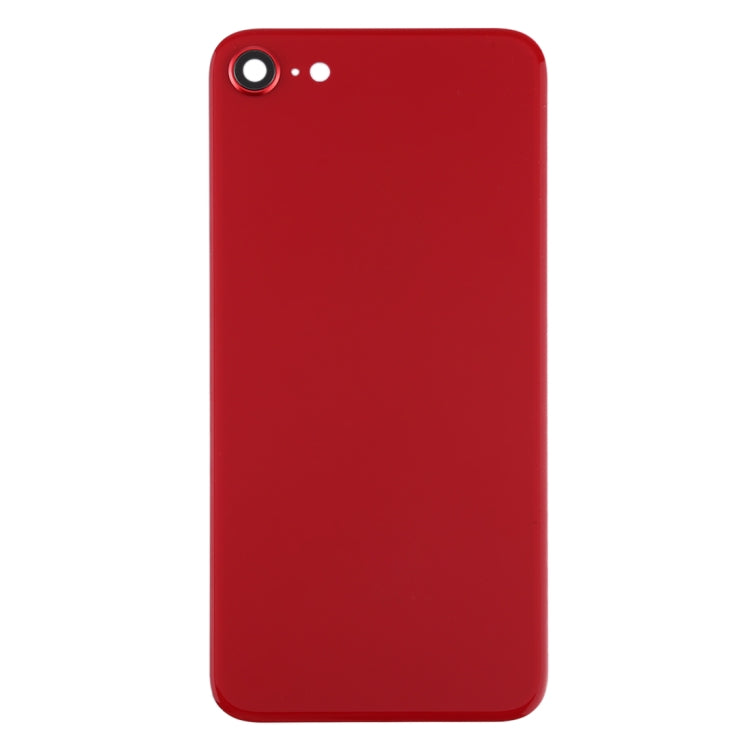 Glass Battery Back Cover for iPhone SE 2020(Red) - SE 2nd Generation Parts by PMC TechLife | Online Shopping South Africa | PMC TechLife