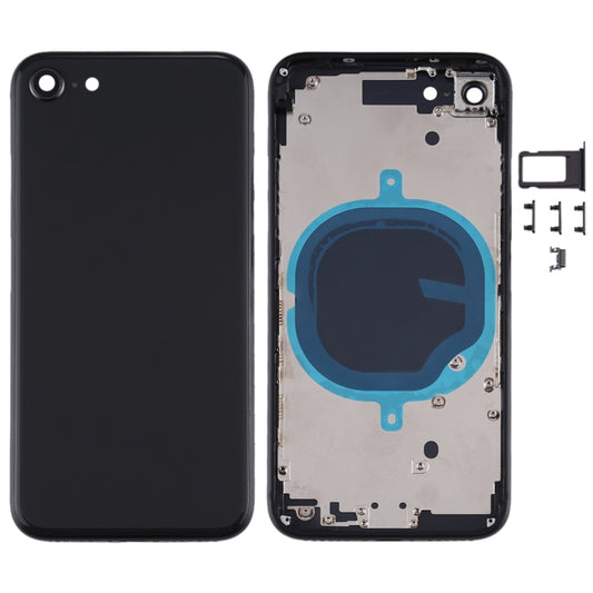 Battery Back Cover with Camera Lens Cover & SIM Card Tray & Side keys for iPhone SE 2020 - SE 2nd Generation Parts by PMC Jewellery | Online Shopping South Africa | PMC Jewellery