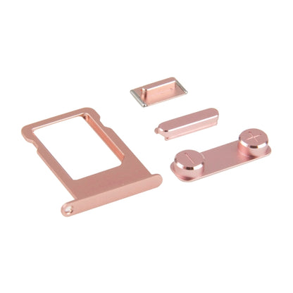 Side Buttons + SIM Card Tray for iPhone SE(Rose Gold) - SE 1st Generation Parts by PMC Jewellery | Online Shopping South Africa | PMC Jewellery