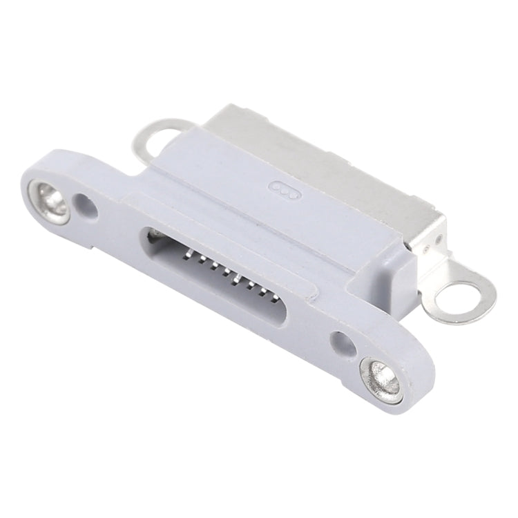 10 PCS Charging Port Connector for iPhone X(Grey) - Metal Parts by PMC TechLife | Online Shopping South Africa | PMC TechLife