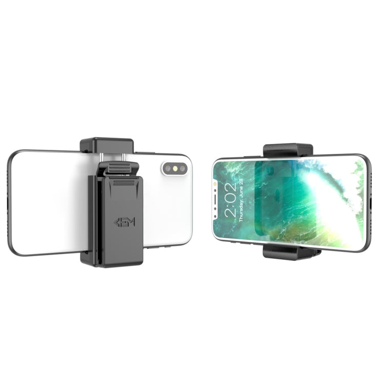 Universal Cell Phone Dropproof Adjustable Desk Stand Clip Bracket Holder for iPhone X & 8 Plus(Black) - Desktop Holder by PMC TechLife | Online Shopping South Africa | PMC TechLife