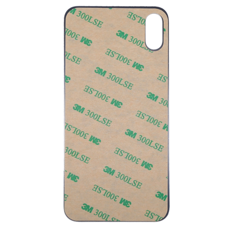 Glass Battery Back Cover for iPhone X(White) - Back Cover by PMC TechLife | Online Shopping South Africa | PMC TechLife