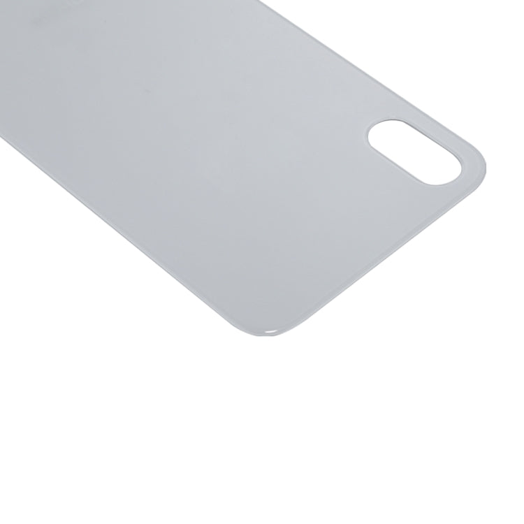 Glass Battery Back Cover for iPhone X(White) - Back Cover by PMC TechLife | Online Shopping South Africa | PMC TechLife